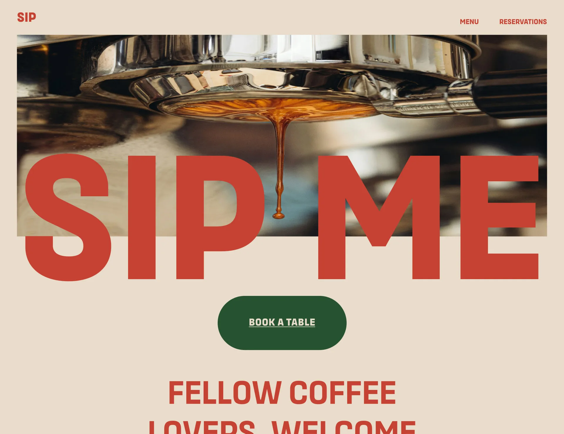 Homepage-coffee